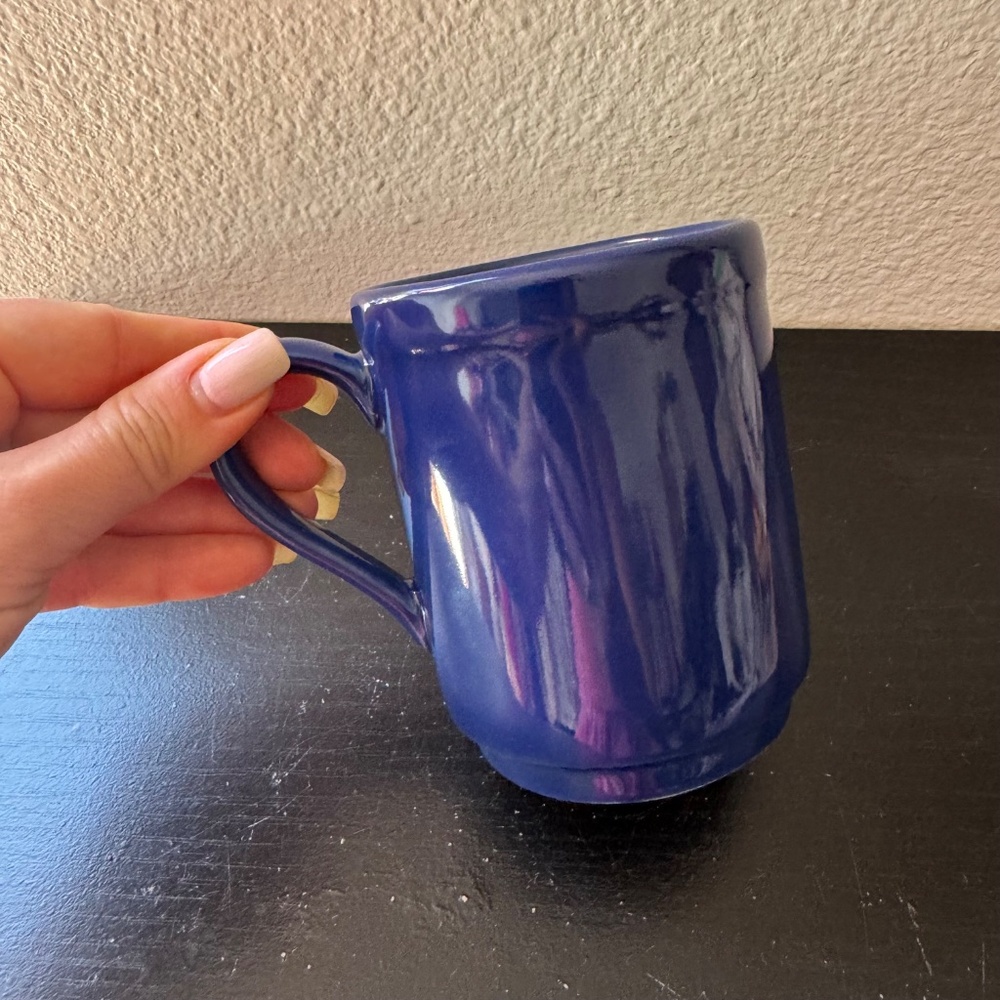 Kate Spade Blue Coffee 12 Oz Tea Mug Lenox New York Cup - Picture 4 of 4